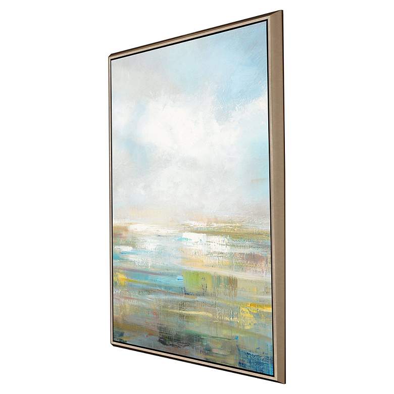 Image 3 Horizon I 57" High Rectangular Framed Canvas Wall Art more views