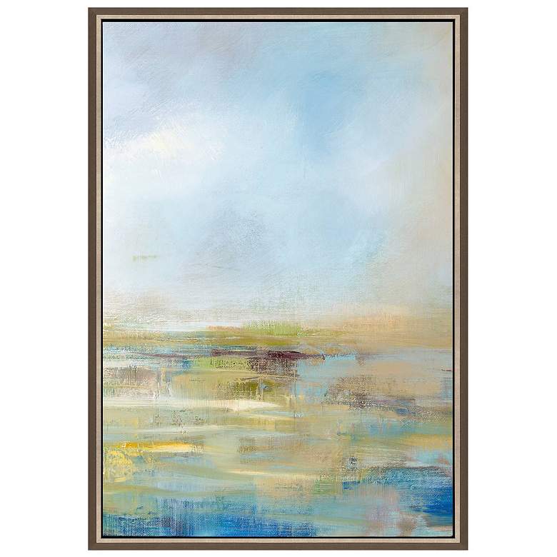 Image 1 Horizon II 39"W x 57"H Transitional Canvas