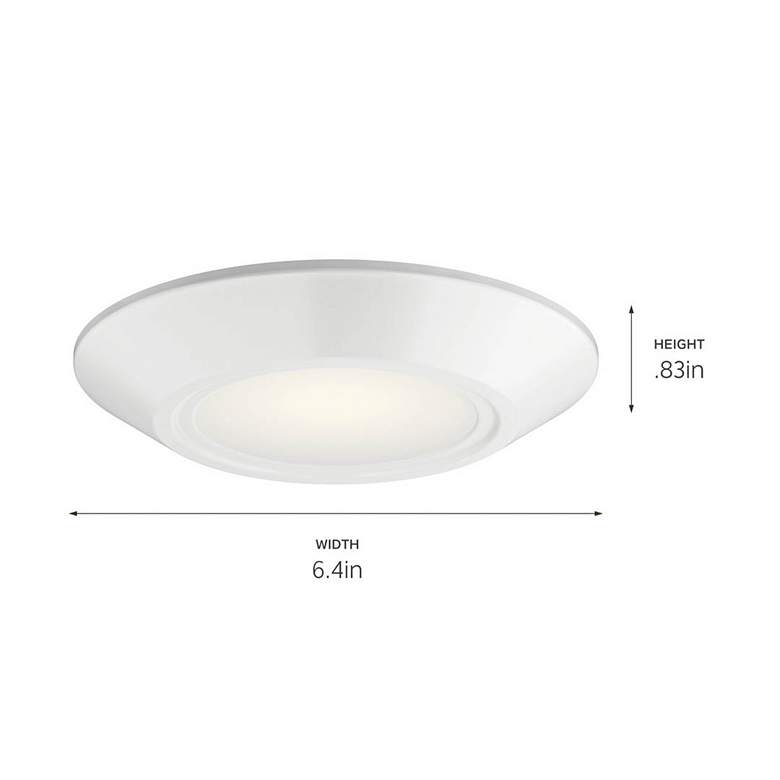 Image 7 Horizon III 6 1/2" White 3000K LED Retrofit Downlight more views
