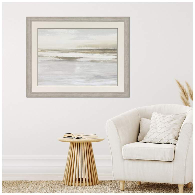 Image 4 Horizon Light II 44"W x 34"H Transitional Framed Art more views