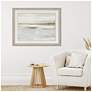 4_Horizon Light II 44"W x 34"H Transitional Framed Art more views