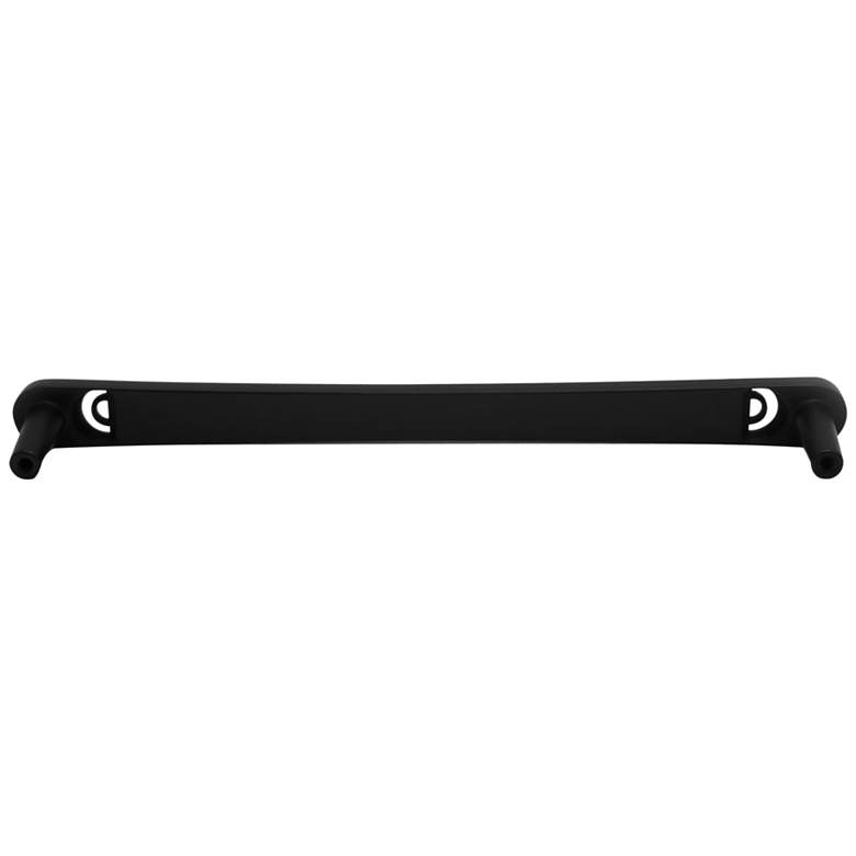 Image 1 Horizon Matte Black Metal 13 1/4" Wide Appliance Pull