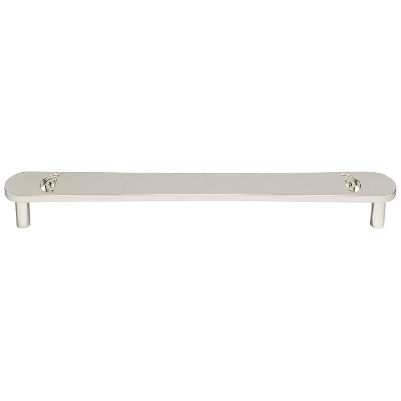 Image 1 Horizon Polished Nickel Metal 8 1/2" Wide Cabinet Pull
