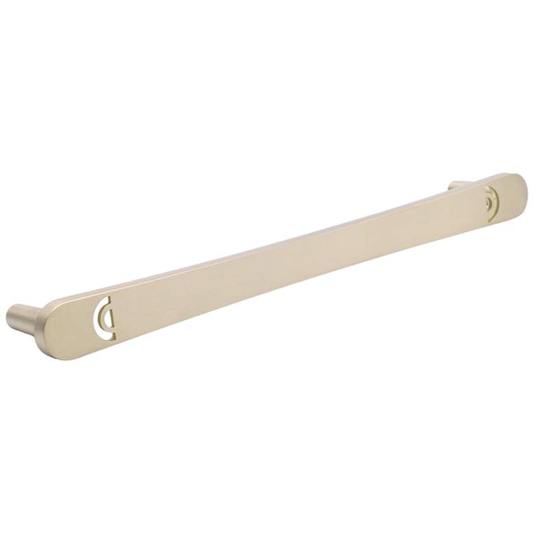 Image 1 Horizon Satin Brass Metal 13 1/4" Wide Appliance Pull