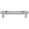 Horizon Satin Nickel Metal 4 1/2" Wide Cabinet Pull
