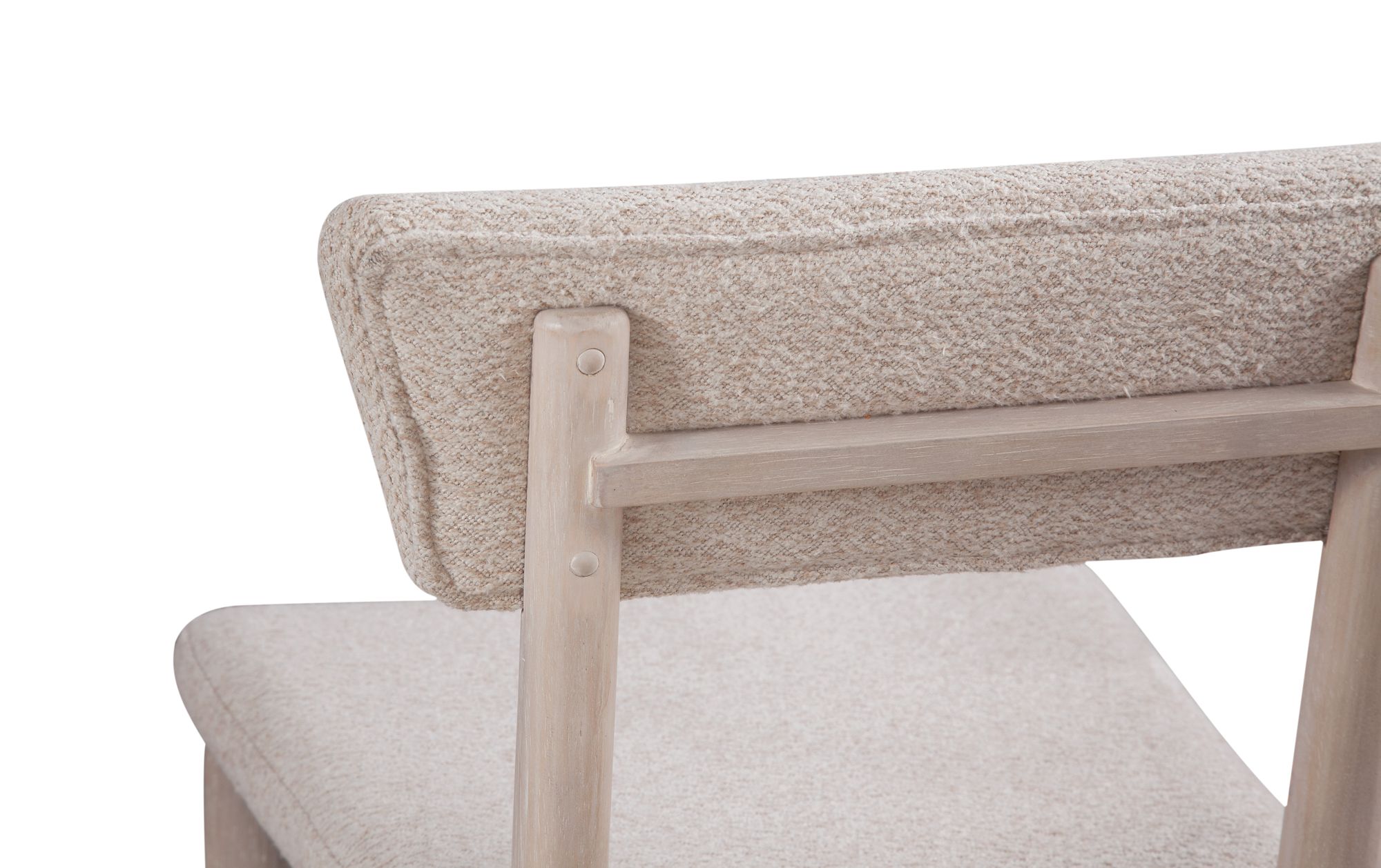 Image 3 Horizons 19" White Oak, Taupe Dining Chair more views