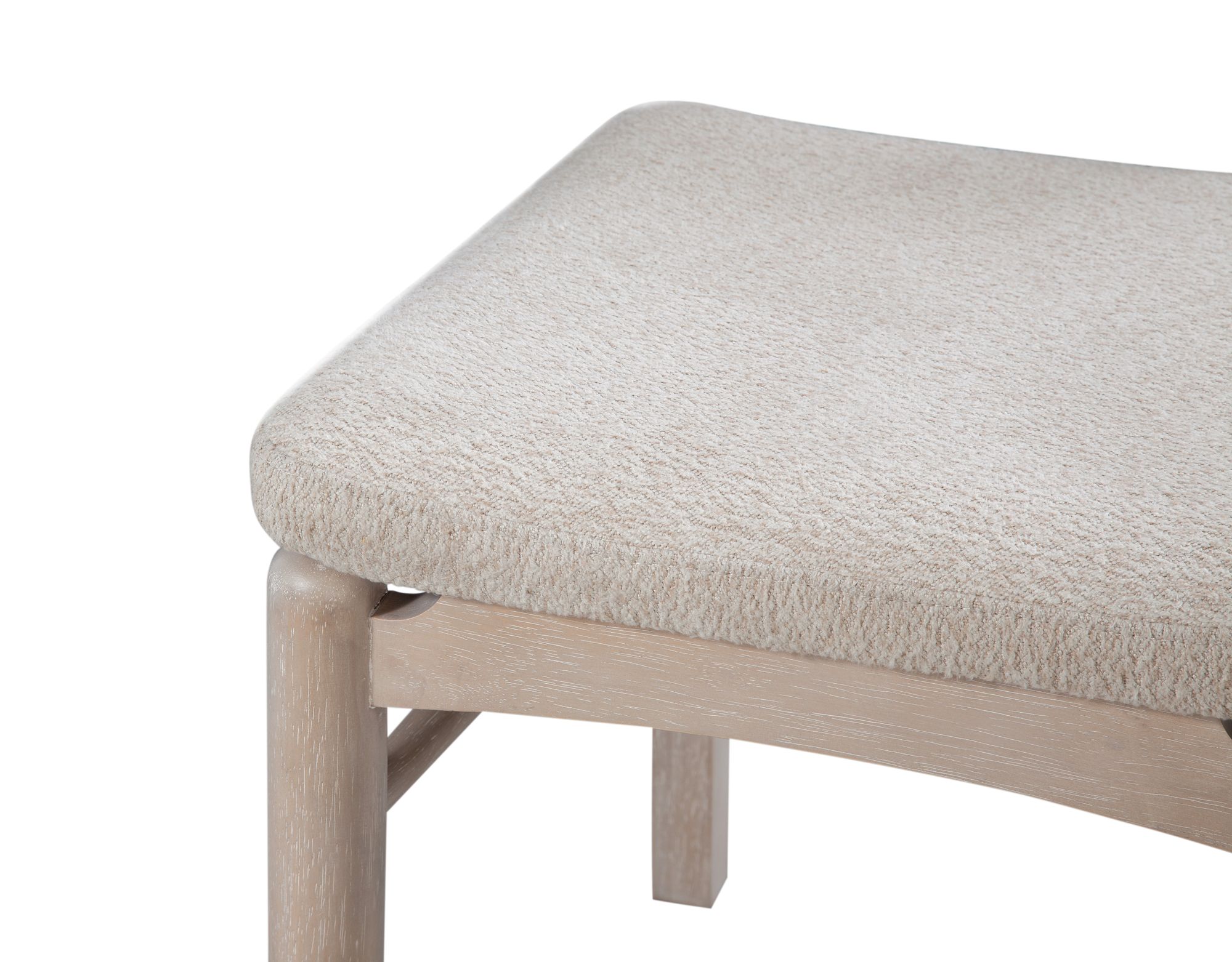 Image 7 Horizons 19" White Oak, Taupe Dining Chair more views