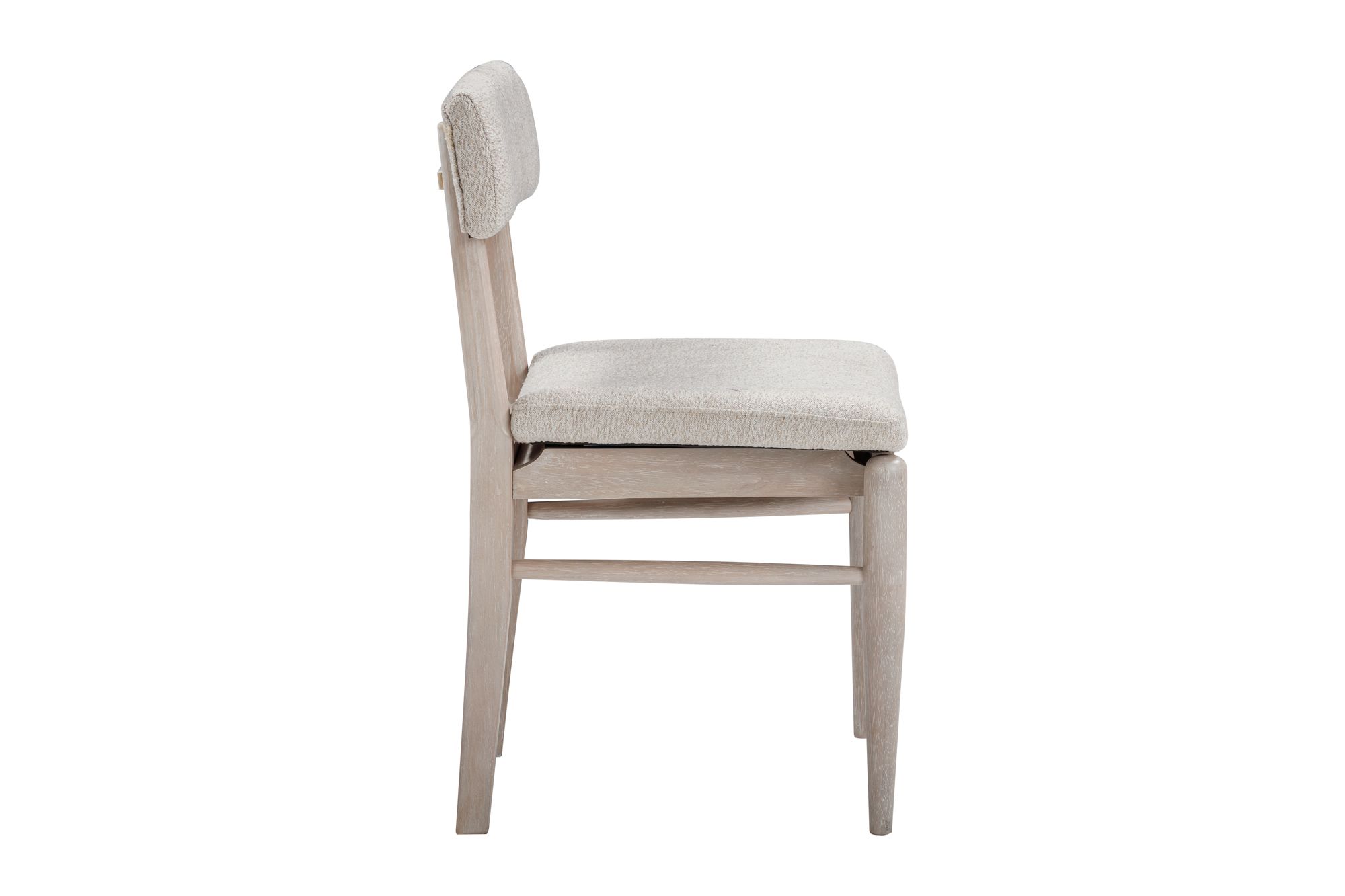 Horizons 19" White Oak, Taupe Dining Chair
