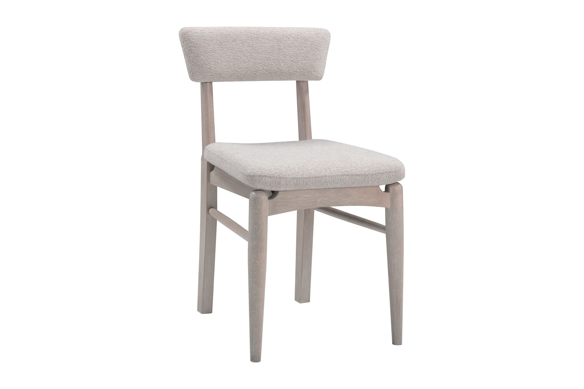 Horizons 19" White Oak, Taupe Dining Chair
