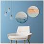 2_Horizons I 22"W x 22"H Wall Sculpture Set of 2 more views