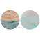 Horizons II 22"W x 22"H Wall Sculpture Set of 2