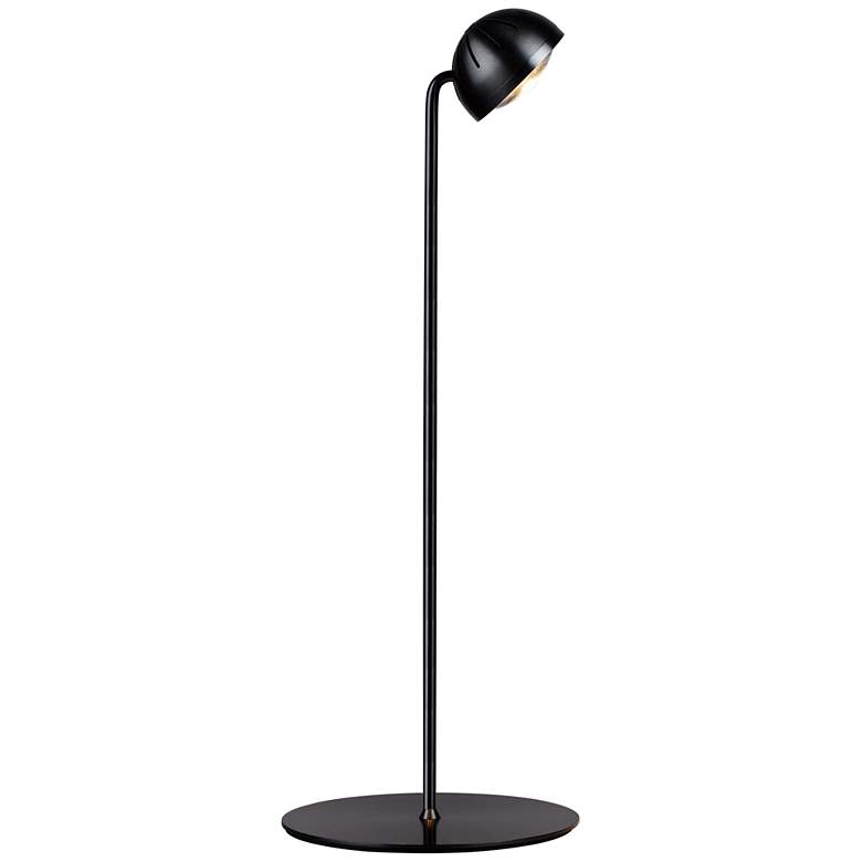 Image 1 Horoscope 6.3" Saint Dark Gray Table Lamp