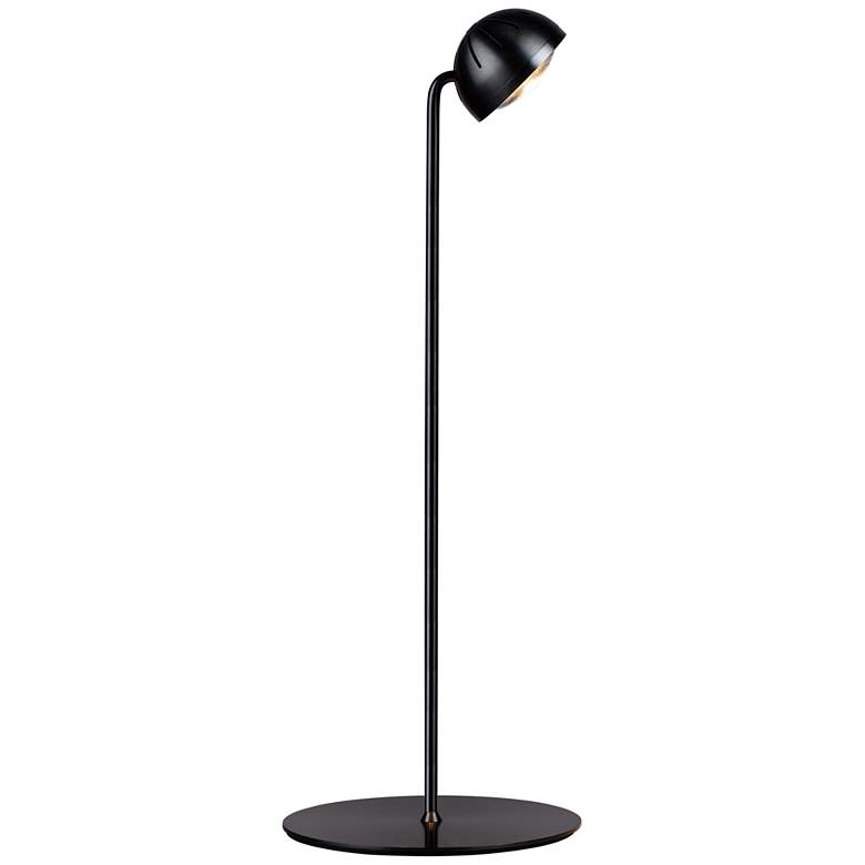 Image 1 Horoscope 6.3 inch Saint Dark Gray Table Lamp