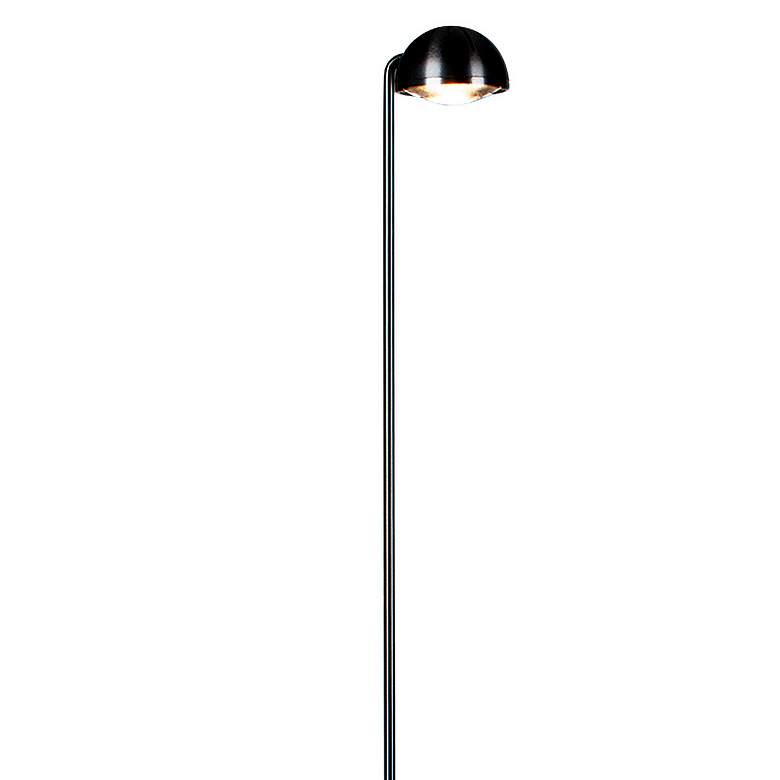 Image 2 Horoscope Satin Dark Gray LED Floor Lamp more views