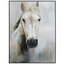 2_Horse 36"W x 48"H Canvas Framed Canvas Wall Art