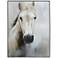 Horse 36"W x 48"H Canvas Framed Canvas Wall Art