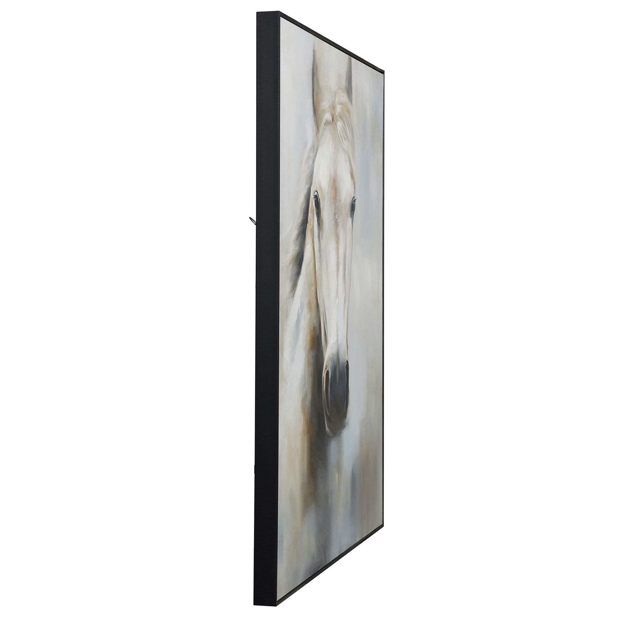 Image 3 Horse 36"W x 48"H Canvas Framed Canvas Wall Art more views