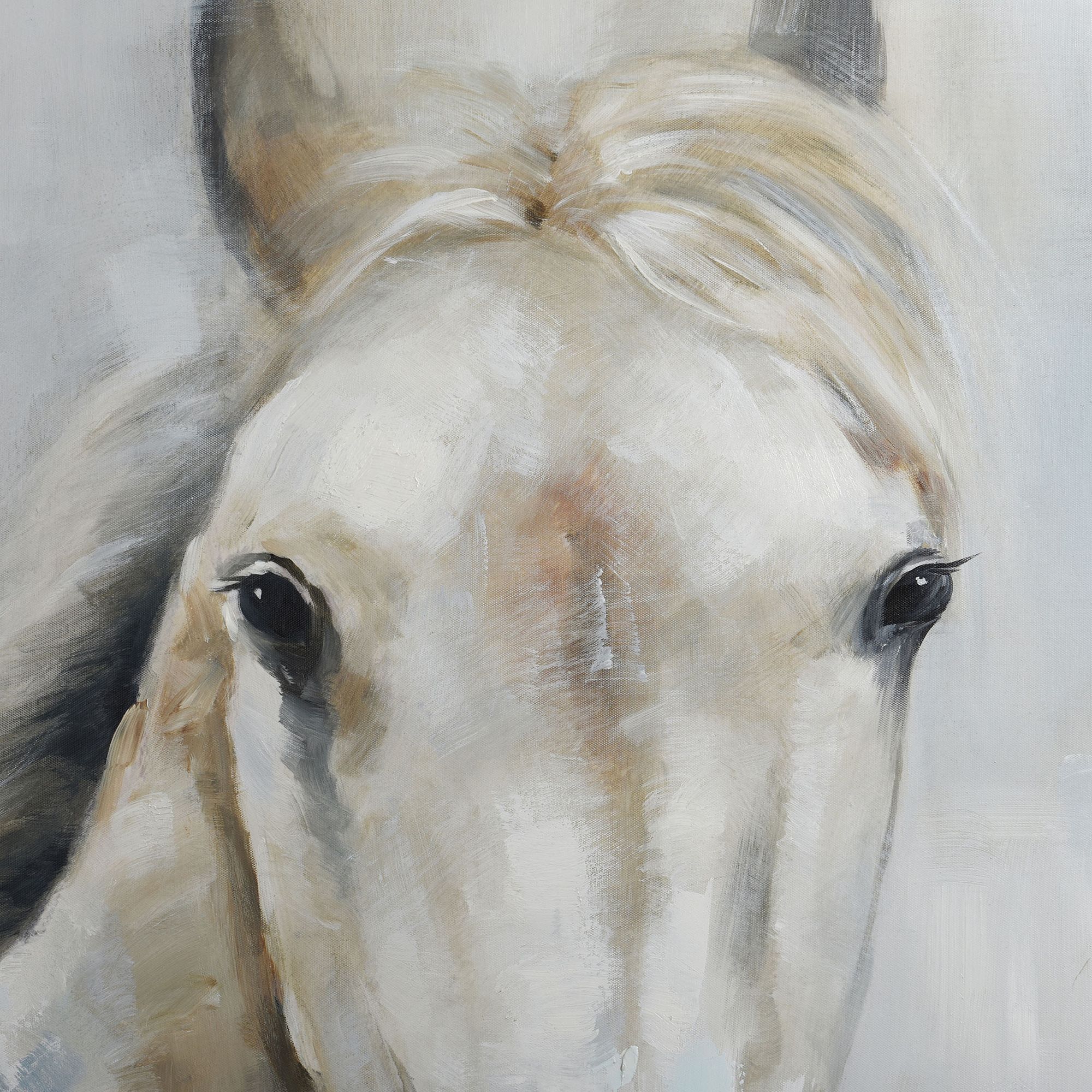 Image 5 Horse 36"W x 48"H Canvas Framed Canvas Wall Art more views