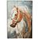 Horse 47" High Rectangular Canvas Wall Art