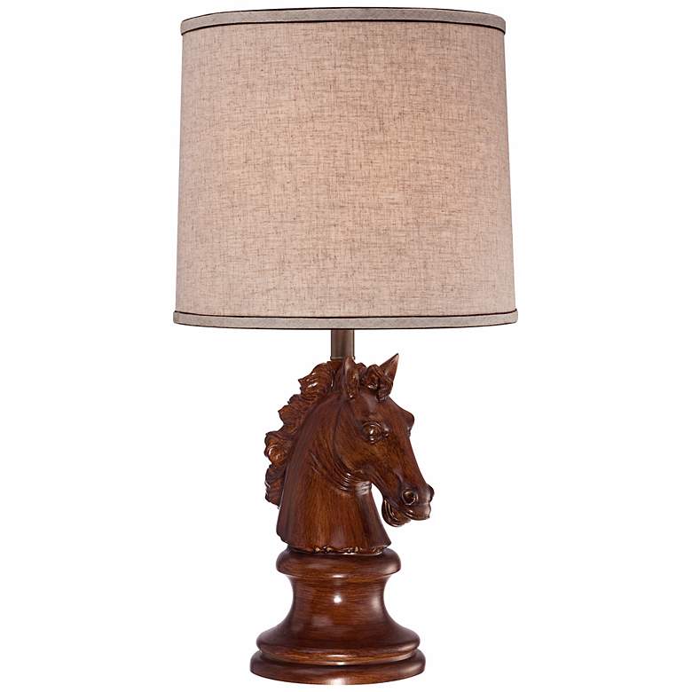 Image 1 Horse Chess Piece Table Lamp