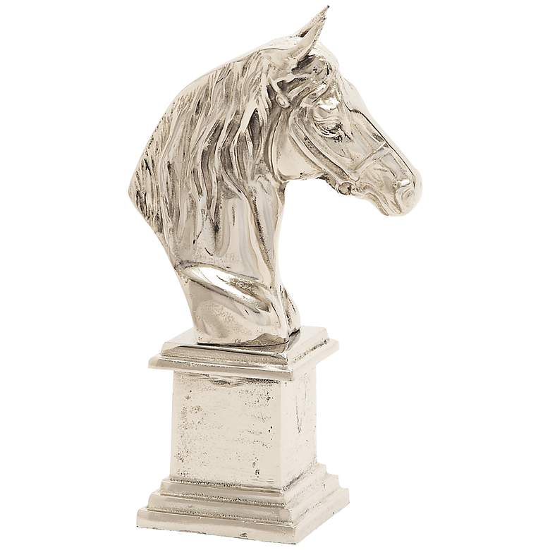 Image 1 Horse Head Bust 13 inch High Statue
