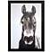 Horse Portrait 35"W x 50"H Framed Art