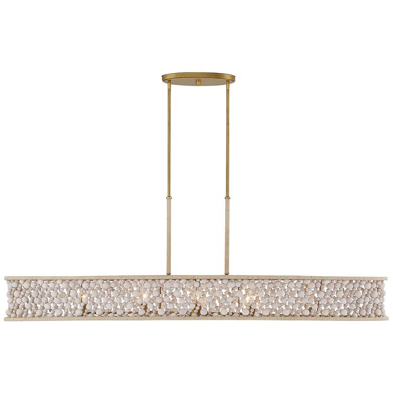 Image 3 Horsmore 62 1/4" Wide Legacy Brass 8-Light Island Chandelier more views