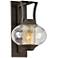 Horton 14 1/4" High Texture Bronze Outdoor Wall Light