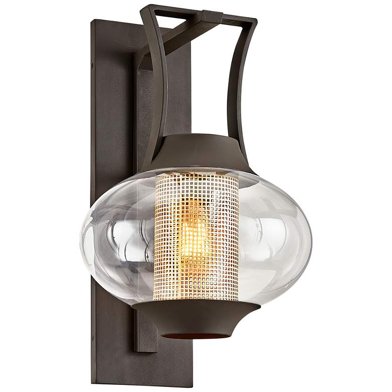 Image 1 Horton 23 3/4" High Texture Bronze Outdoor Wall Light