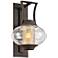 Horton 23 3/4" High Texture Bronze Outdoor Wall Light