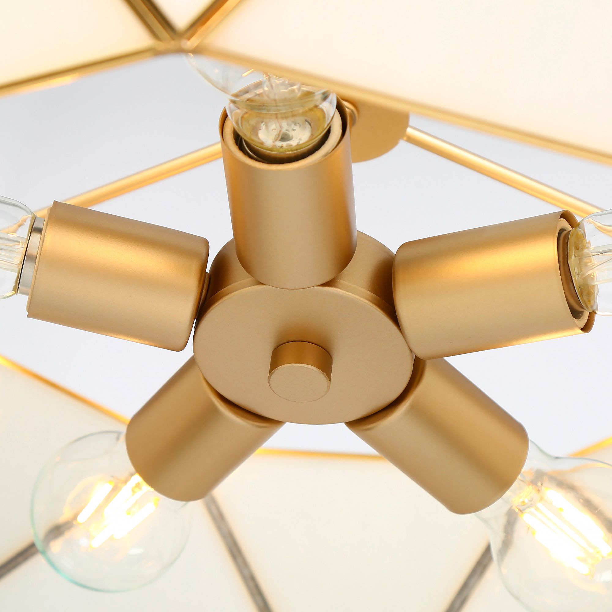 Hospesi 23.6" Wide Gold 5-Light Chandelier