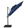 6_Hostin 10-Foot Blue Square Double Top Cantilever Umbrella more views