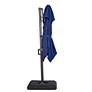 7_Hostin 10-Foot Blue Square Double Top Cantilever Umbrella more views