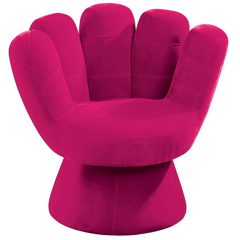 Image 1 Hot Pink Mitt Chair