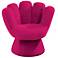Hot Pink Mitt Chair