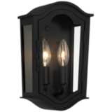 Houghton Hall 11&quot; High Sand Coal Outdoor Wall Light
