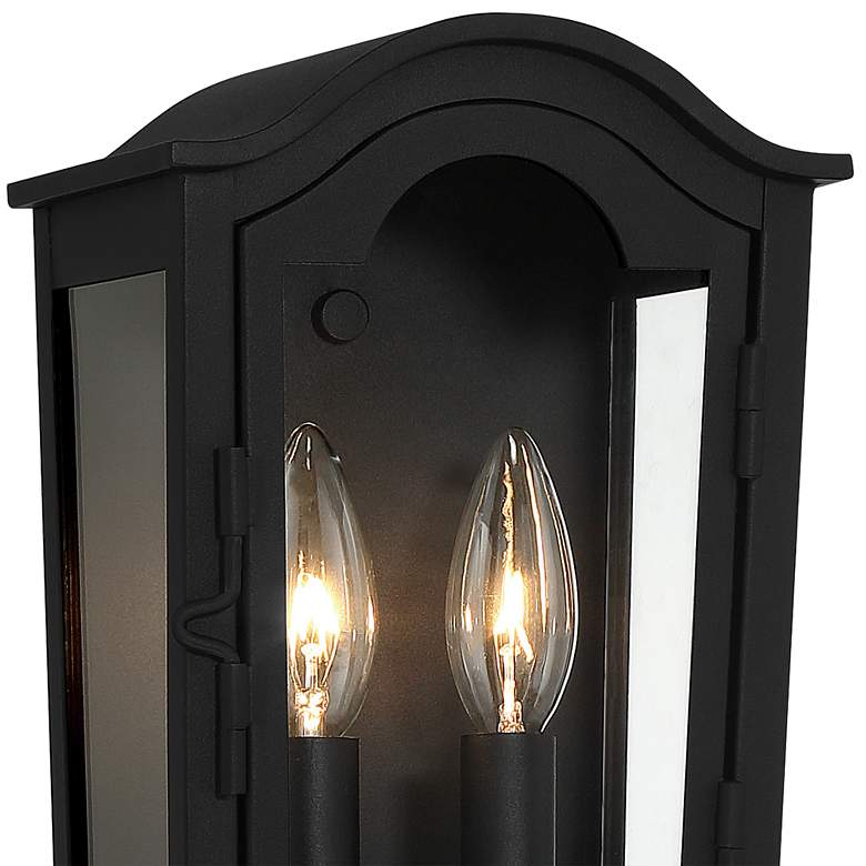 Image 4 Houghton Hall 11 inch High Sand Coal Outdoor Wall Light more views