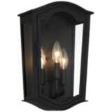 Houghton Hall 14&quot; High Sand Coal Outdoor Wall Light