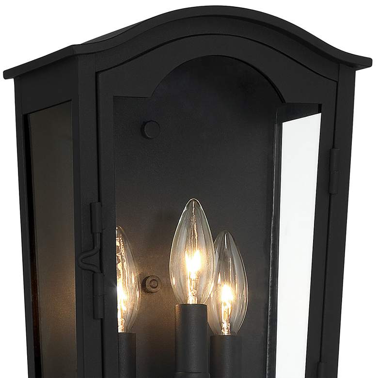 Houghton Hall 14&quot; High Sand Coal Outdoor Wall Light more views
