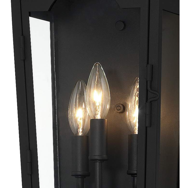 Image 4 Houghton Hall 14" High Sand Coal Outdoor Wall Light more views