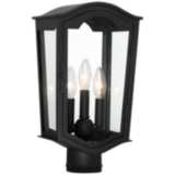Houghton Hall 15 3/4&quot; High Sand Coal Outdoor Post Light