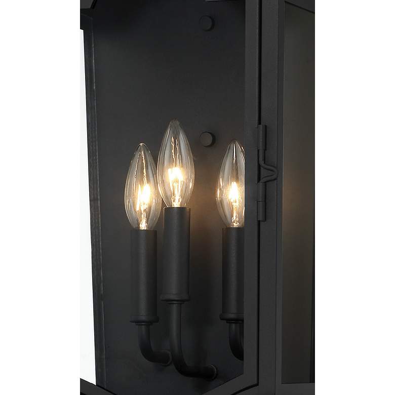 Image 4 Houghton Hall 16 3/4 inch High Sand Coal Outdoor Wall Light more views