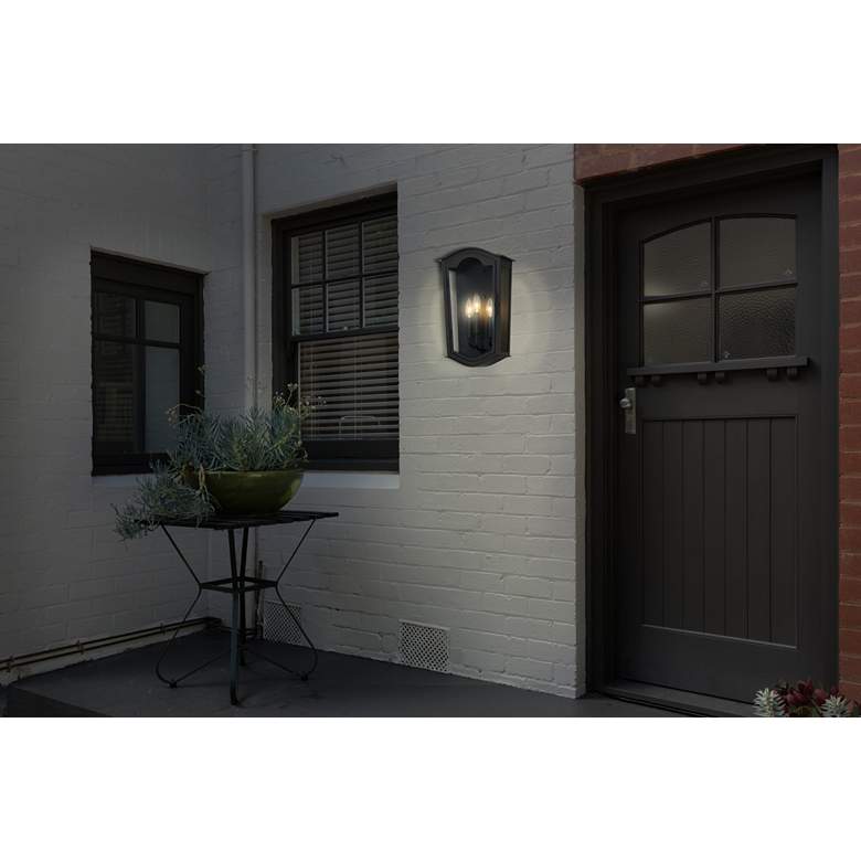 Image 5 Houghton Hall 16 3/4" High Sand Coal Outdoor Wall Light more views