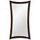 Hour-Glass Merlot 44" x 82" Oversized Floor Mirror