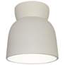 Hourglass LED Flush-Mount - Bisque