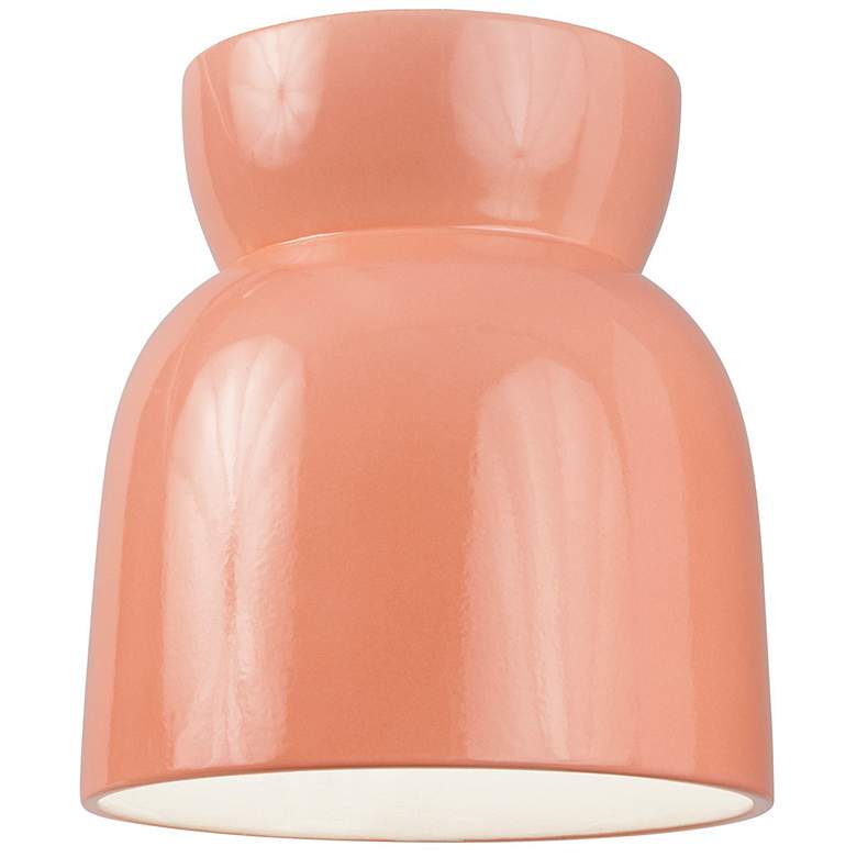 Image 2 Hourglass LED Outdoor Flush-Mount - Gloss Blush