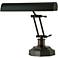 House Of Troy 12-1/2" Dark Mahogany Bronze Finish Piano Desk Lamp