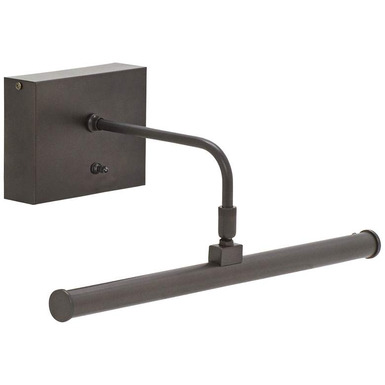 Image 2 House of Troy 12 1/2 inch Wide Bronze Battery LED Picture Light