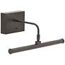 House of Troy 12 1/2" Wide Bronze Battery LED Picture Light in scene