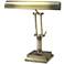 House of Troy 14" High Brass Twin Arm Piano Desk Lamp